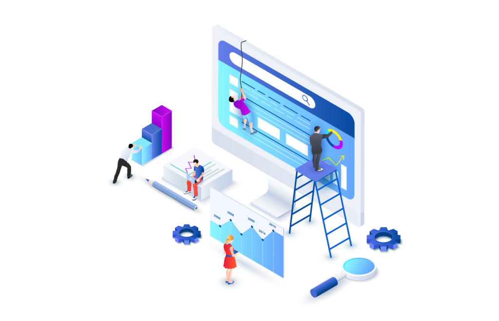 Illustration of law firm SEO